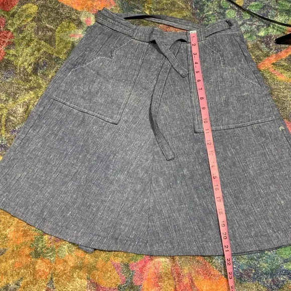 True Vintage 70s Wrap Skirt, S, Pockets! - Picture 9 of 11